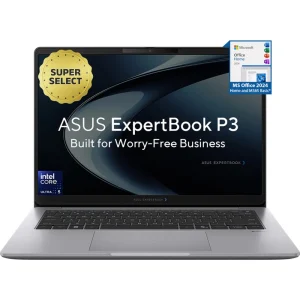 ASUS ExpertBook P3 Intel Core Ultra 5 225H - (16 GB/512 GB SSD/Windows 11 Home) P3606CCAP-MB1005WS Laptop (16 inch, Misty Grey, 1.91 kg, With MS Office)